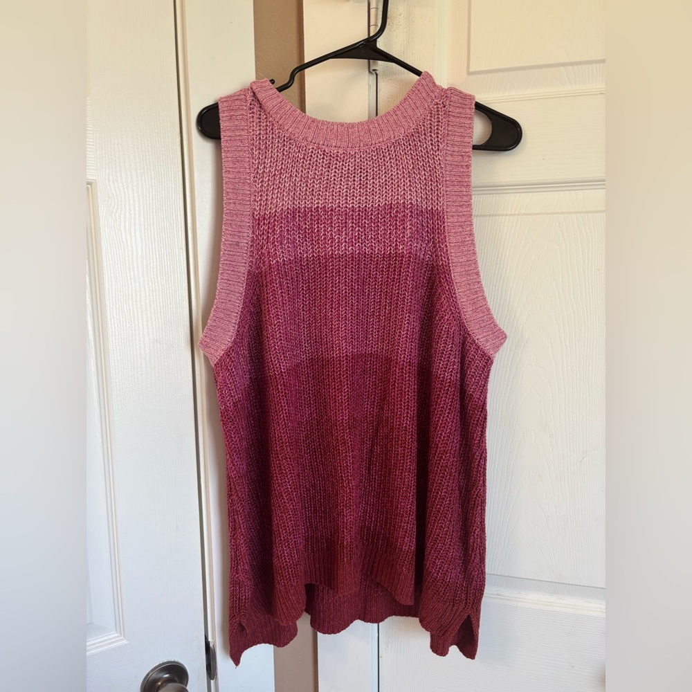 NWOT Pink Ombré Sweater